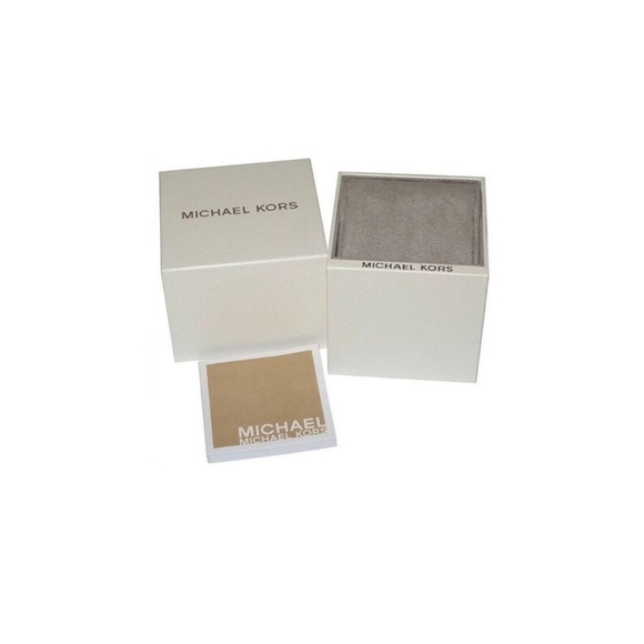 MICHAEL KORS MK6974 EVEREST GUNMETAL CHRONOGRAPH DIAL BRACELET BAND WOMENS WATCH - Picture 7 of 15